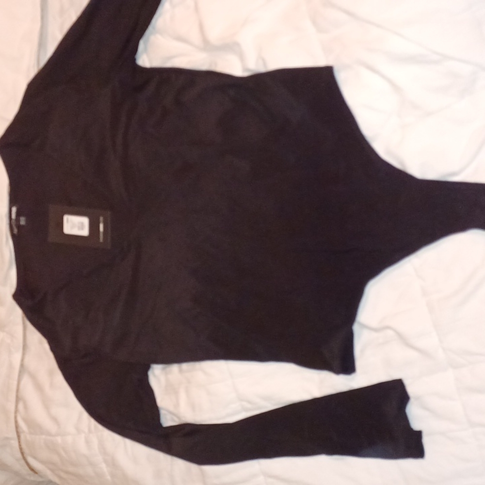 V neck bodysuit